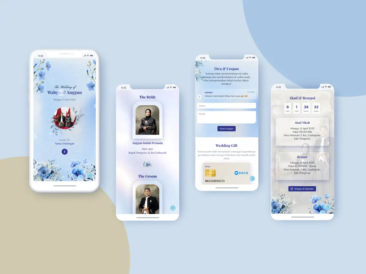 Minimal Bloom - Wedding Template